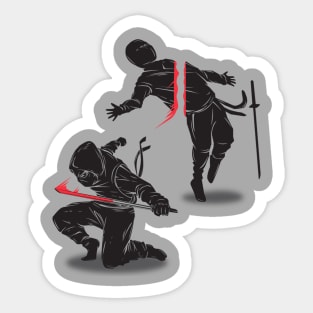 Ninja Vs Ninja Sticker